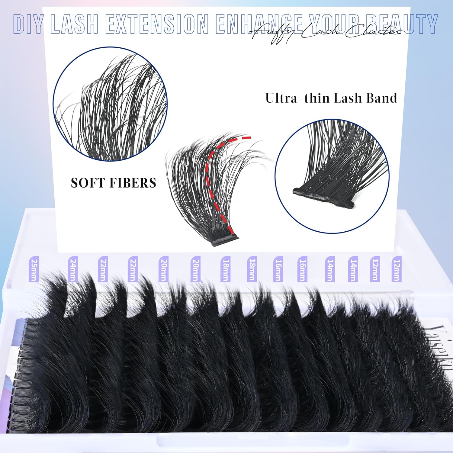Glamorous Fluffy Lash Clusters