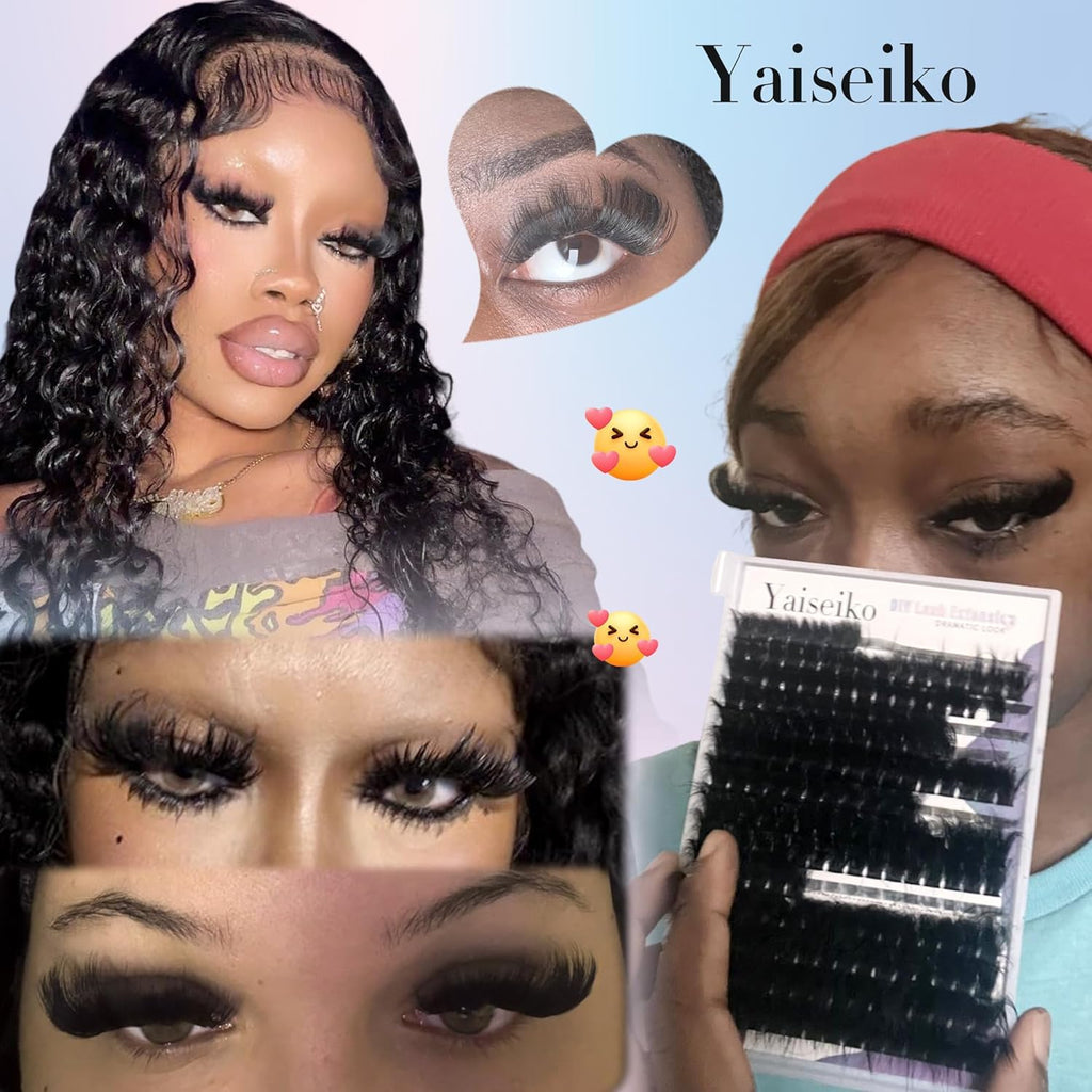 Glamorous Fluffy Lash Clusters